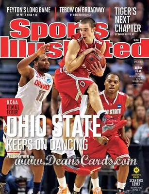 Sports Illustrated April 2 2012 -  Aaron Craft /  SI  Has Address Label On Front • $17.50