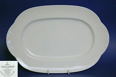 £40 • Buy VILLEROY BOCH Arco White Weiss 32cm Oval Platter - 1012682960 - NEW