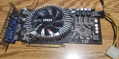 MSI Nvidia GeForce GTS 250 N250GTS-2D512 V154 PCIe Video Graphics Card GPU • $28.80