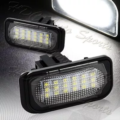 For 2001-2007 Mercedes Benz C-Class Sedan License Plate White 18-SMD LED Lights • $12.64