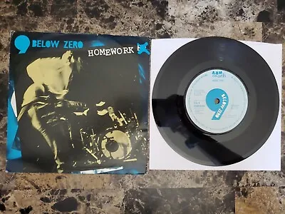 9 Below Zero Homework/Is That You 7  45 RPM A&M Records AMS-7531 1980 • $6.76