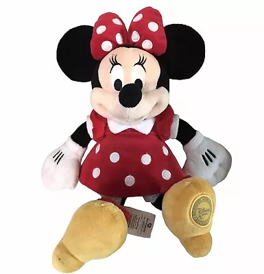 Original Disney Minnie Mouse Authentic Store Stuffed Plush Toy 13” • $13.99