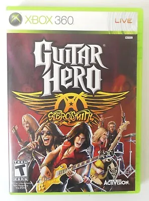$9.95 • Buy Guitar Hero Aerosmith - Xbox 360 (2008)