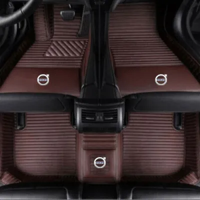 For Volvo Custom Car Floor Mats Luxury Waterproof Carpets Mats Cargo Liners • $61.71