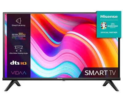 Hisense 40A4KTUK A4K 40  Full HD Smart TV • £235