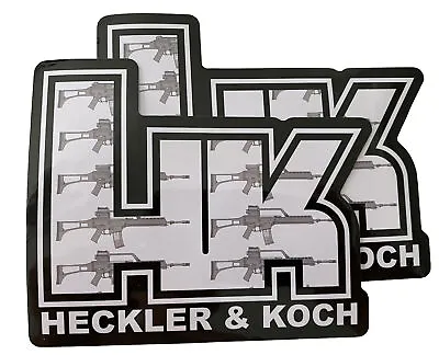 HK Sticker HECKLER & KOCH Decals M&P Decal Sig Sauer Ruger Sticker Colt KELTEC • $4.99