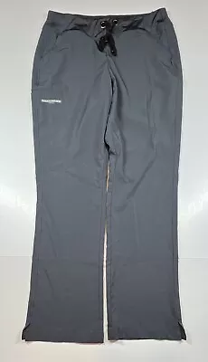 Skechers By Barco Scrub Pants Size SP  Gray Polyester Spandex Stretch Drawstring • $17.50