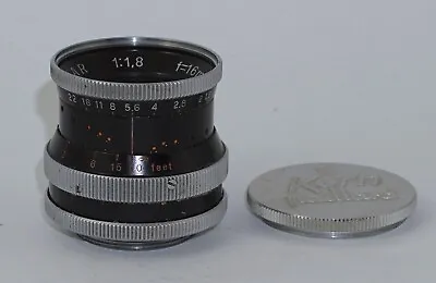 Bolex Kern Paillard Switar F1.8 16mm AR C Mount Cine Lens • $245