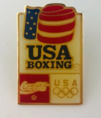 £5.31 • Buy Coca Cola USA Boxing Coke Olympic Sponsor Lapel Pin 1996 Atlanta Badge 
