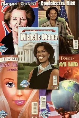 Female Force #1 Comic Books Ruth Handler Michelle Obama Condoleezza Rice Girlpwr • $24.99