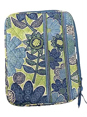 Vera Bradley Tablet IPad Quilted Padded Sleeve Case  10 X8 Doodle Daisy E Reader • $9.99