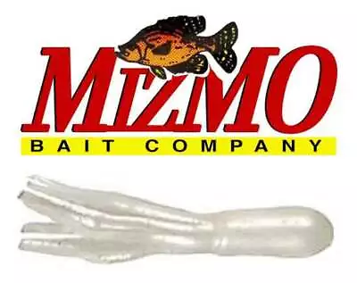 Mizmo Tubes Crappie Panfish 1.5 Inch Specs 11001 Pearl • $5.99