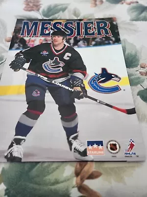 1997  Mark Messier   Poster 9 By 12  Vancouver Canucks By Startline • $1.45