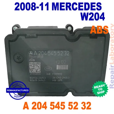 ✅ReBuilt✅  A2045455232 08-11 MERCEDES C300 C350 GLK ABS ESP Pump Control Module • $400