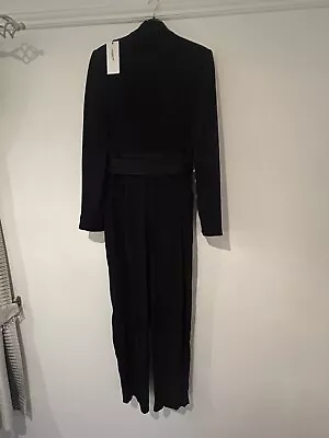 Karen Millen Tuxedo Wrap Jumpsuit • £80