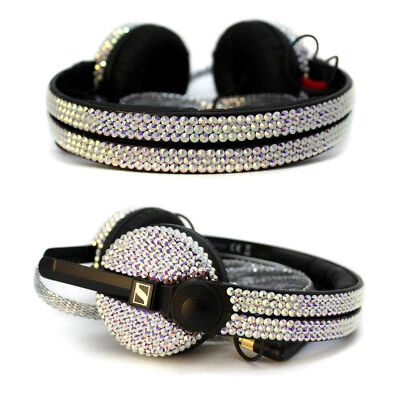 $393.06 • Buy Sennheiser HD25 Encrusted With Crystals By Custom Cans