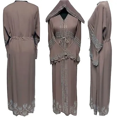 Women's Nida Abaya Jalabiya Long Dress • £42.99