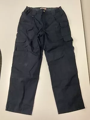 5.11 Tactical 74273 Taclite Pro Ripstop Pant- Navy 34x30 • $19.99