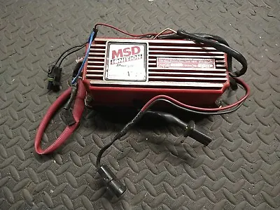 Msd Ignition Box Multiple Spark Discharge 6400 6t • $99.99