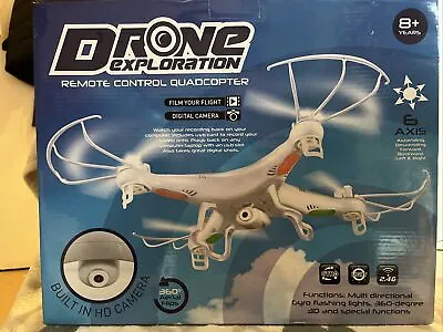 Drone Exploration Remote Control Quadcopter  • £30