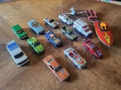 Matchbox And Others Toy Cars And Extra Boat.  Vintage • $20