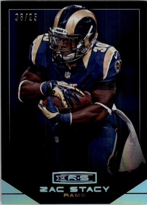 $3.50 • Buy 2014 Rookies And Stars Longevity Platinum Parallel Rams Card #96 Zac Stacy /25