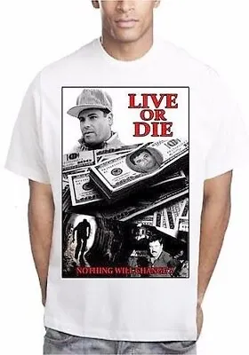 $21.99 • Buy El Chapo Guzman T-shirt Sinola Cartel Live Or Die Pro 5 Heavyweight Tee