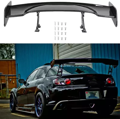 46  Adjustable Matte GT Rear Trunk Spoiler Wing Lip For 04-11 Mazda RX-8 RX8 • $145.18