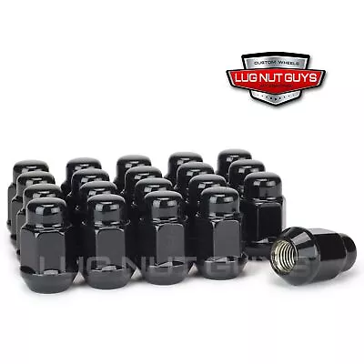 20 Black Lug Nuts Ford Thunderbird Mustang LTD T-Bird • $21.79