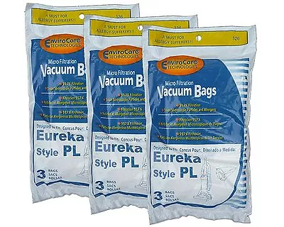 9 Eureka Electrolux Style PL Upright Vacuum Bags Bagged Uprights Maxima Vac... • $9.99