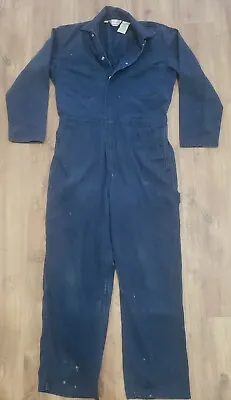 Vintage Walls Zero Zone Farm Mechanic One Piece Suit Mens Size Medium Blue Vtg • $66.73