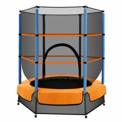 $94.08 • Buy Everfit 4.5FT Trampoline Round Trampolines Kids Enclosure Outdoor Indoor Gift