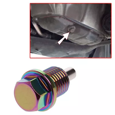 M14×1.5 Magnetic Car Engine Oil Drain Plug Screw Nut Bolt Sump Nut Accessories • $5.68