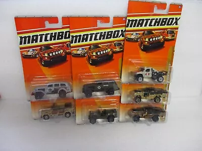 Matchbox Thailand Superfast 2009 Lot Of 7 Off Road -Desert Or Jungle Carded • $6.50