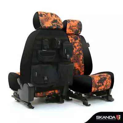 NEW Custom-Fit Kryptek Inferno Neosupreme Tactical Camo Seat Covers W/MOLLE Back • $339.99