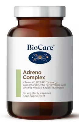 £12.95 • Buy Biocare Adreno Complex 60 Capsules (For Energy Support And Mental Performance)