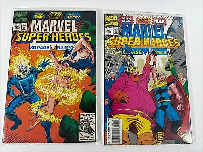 Marvel Super Heroes #11 # 15 Lot Of 2 ‘92 + ‘93 Fall Special Marvel 80 Pg • £24.33