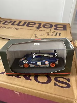 Minichamps 1995 McLaren F1 GTR #1 Ring Gulf Bellm Sala 1:43 Scale Model • £18