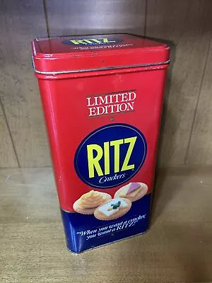 Vintage 1987 Nabisco Ritz Crackers Limited Edition Tin Canister • $9.50