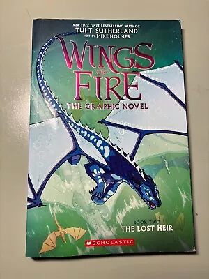 Wings Of Fire Graphic Novel: Book Two The Lost Heir Tui T. Sutherland Paperback • $3.49