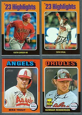 2024 Topps Heritage Short Print #1-100  407 ~ You Pick ~ Complete Your Set SP • $3.95