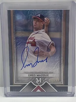 2023 Topps Museum Collection Greg Maddux Auto #/99 Braves • $84.99