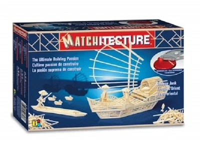 £24.50 • Buy Matchitecture Chinese Junk Matchstick Model Construction Kit - NEW