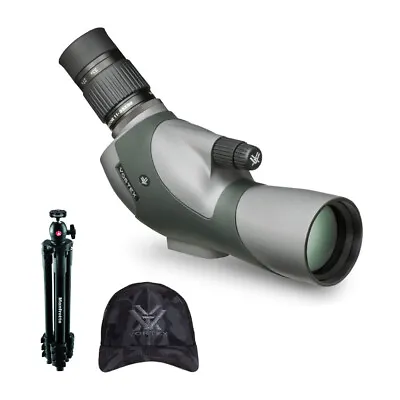 $699 • Buy Vortex Razor HD 11-33x50 Spotting Scope (Angled) With Manfrotto Tripod And Cap