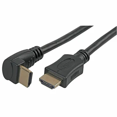 10m 4K Ultra HD 2160p HDMI To 270° Right Angle High Speed TV Lead Long 10 Metres • £16.95