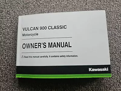 2015 Vulcan 900 Owners Manual #99987-1881 • $20