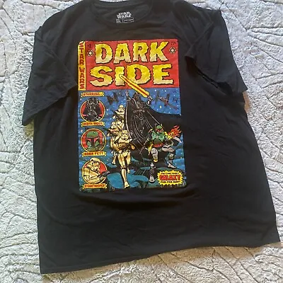 Fifth Sun Star Wars Dark Side Pulp T-Shirt (2XL) • $12.99