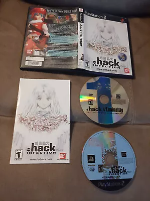 Dot .hack Infection Part 1 - PS2 - COMPLETE W/DVD Game Disc & Manual Near Mint • $19.95