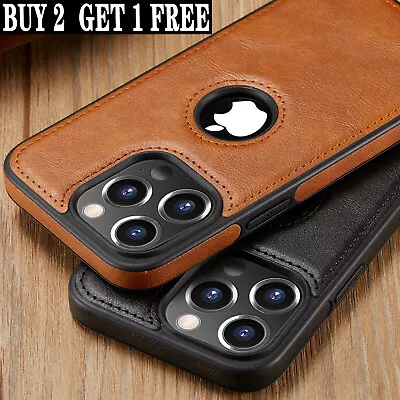 Luxury Leather Case For IPhone 14 13 12 11 Pro Max Mini XR X XS MAX 8 7 Plus • $10.44