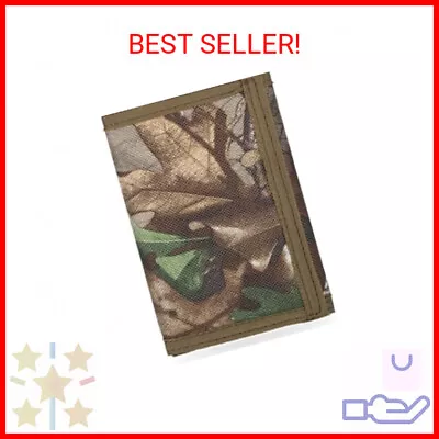 Realtree Mens Nylon Trifold Wallet Camo One Size US • $13.85